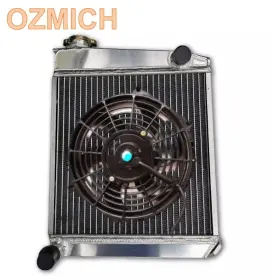 1275 Ozmich 91-96 92 93 1.3i Radiator Fan For 1959-1991 Austin Rover Mini Cooper 850 1000 Morris Aluminum
