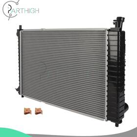 Parthigh Pa16460102 Aluminum Car Radiator Fits 1997-2004 Ford Mustang 3.8l With Warranty
