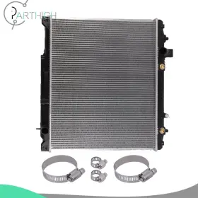 Pa835229h01 Parthigh Radiator 2933 For 2004-2006 Suzuki Xl-7 With Stainless Steel Hose Clamps