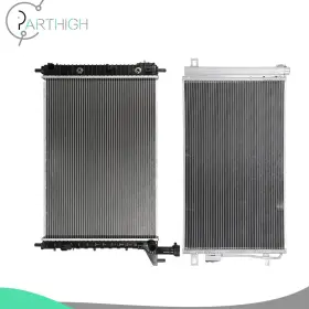 Pa837851h01 Parthigh For 2007-2010 Gmc Acadia Saturn Outlook Car Radiator And A/c Condenser Cooling Kit