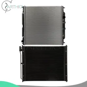 Pa837909h01 Parthigh For 05-07 Ford F-250 Super F-550 Duty Radiator And Ac Condenser Cooling Kit