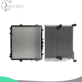 Pa848134h01 Parthigh For 2010-2020 Toyota 4runner Car Aluminum Radiator And A/c Condenser Cooling Kit