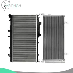 Pa848180h01 Parthigh For 2019 Toyota Corolla Car Part Aluminum Radiator And A/c Condenser Cooling Kit