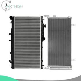 Parthigh Pa848212h01 For 2011-17 Lexus Ct200h Car Part Aluminum Radiator And Ac Condenser Cooling Kit