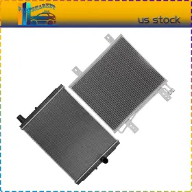 Pmt844046s01 Partsmarkets Radiator And A/c Cooling Condenser For 2003 International Harvester 9900i Sfa