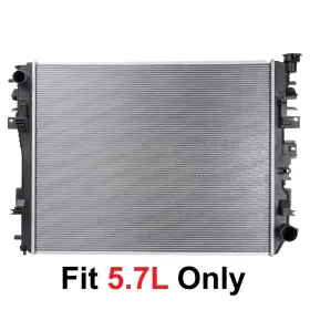 13772 Pe Radiator Fits 2019-2024 Ram R1500 5.7l Only