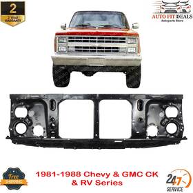 Perfect Fit 14473623 Front Radiator Support Assembly Steel For 1981-1988 Chevy And Gmc Ck Rv Series