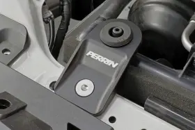 Psp-eng-522bk Perrin Performance Radiator Stay Kit Black For 2008-2011 Subaru Impreza 2008-2014 Wrx And Sti