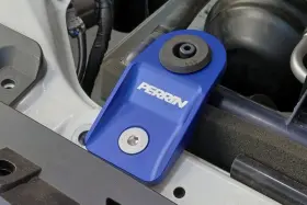 Psp-eng-522bl Perrin Performance Radiator Stay Kit Blue For 2008-2011 Subaru Impreza 2008-2014 Wrx And Sti