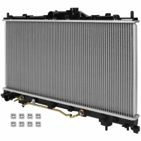 11616184 Pickoor Aluminum Radiator For 06-12 Mitsubishi Eclipse 2.4l