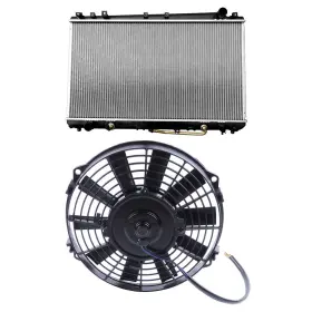 12685966 Pickoor Cooling Fan And 2324 Radiator Kit For Toyota Avalon 3.0l 2000 2001-2004