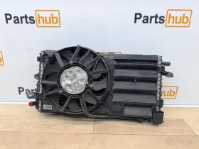 982121251a Porsche 2018 718 Cayman 2.5l Oem Rear Right Radiator Fan Cooling Assembly #8282