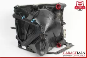 99610603355 Porsche 97-04 Boxster 986 Left Side Engine Radiator Ac A/c Condenser Fan Assy