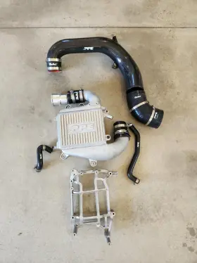 115030000 Ppe Air To Water Intercooler Kit Raw For 2020-2024 Gm 3.0l Lm2 / Lzo Duramax