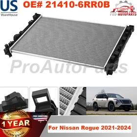Pro Autoparts 214106rr0b New Engine Cooling Radiator Assembly 21410-6rr0b For Nissan Rogue 2021-2024 1.5l