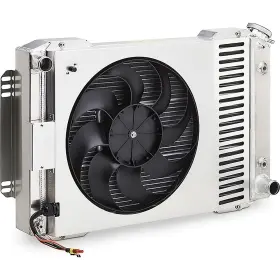 696004-bchw Proform Auto Parts Slim-fit Radiator/fan/shroud System 1967-69 Camaro Firebird Ls
