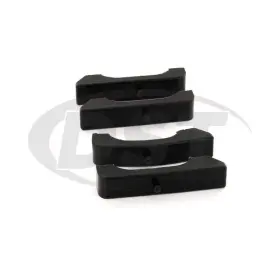 Tlx-pro7-1711-bl-cl360a80 Prothane Small Radiator Insolators For Chevy C10 Pickup 1973 1974 Black