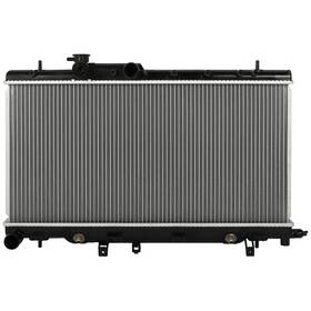 Quickfitauto 13265157 Black Aluminum Radiator For 2002-2007 Subaru Impreza 4-door 2.5l Cu13051