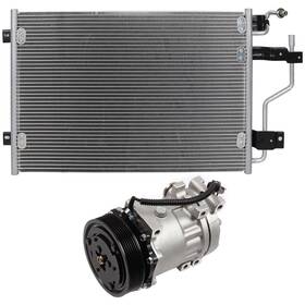 Quickfitauto 13267643 Ac Condenser And Compressor Cooling Kit For 1994 1995-1997 Dodge Ram 2500 3500
