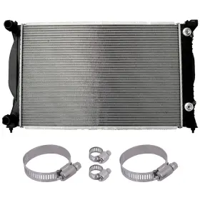 13273949 Quickfitauto Radiator With Universal Oil Hose Clamps Kit For 2003-2008 Audi A4 Quattro Cu2556 13273949 Quickfitauto Radiator With Universal Oil Hose Clamps Kit For 2003-2008 Audi A4 Quattro Cu2556