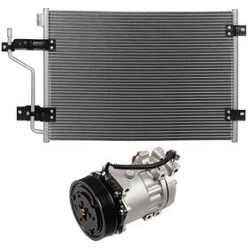 Quickfitauto 13275839 For 1998-2002 Dodge Ram 2500 3500 Ac Condenser And Compressor Cooling Kit