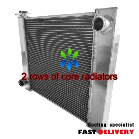Racing Cooling System 22 19 3 For Inch X X3ftft Ford Mopar Universal Aluminum Radiator 2 Row Single