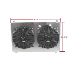 Rm-073 Radiatormaster Discount Aluminum Shroud For 1982-1992 Camaro / Firebird Trans Am Chevy Pontiac