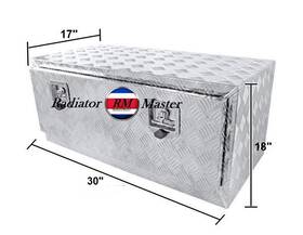 Radiatormaster Rm-d13047 30 Inch X18 Aluminum Pickup Truck / Bed Trunk Tool Box With Lock