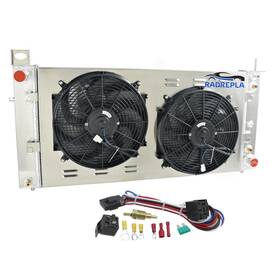 Radrepla 753684932104 Cu2370 3 Row Radiator For 99-14 Gmcsierra 1500/2500/3500 Yukon Radiador