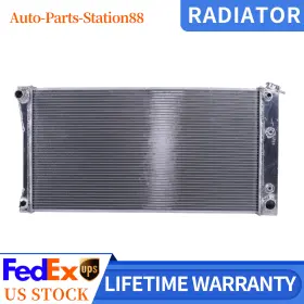 Aps-41451 Rayten Radiator For 1975 1976 Cadillac Commercial Chassis Deville Fleetwood Cu451