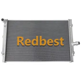 10179035 Redbest Aluminum Radiator For 2006-2014 Vw Gti Golf Jetta/2010-2013 Audi A3 Quattro 2.0l