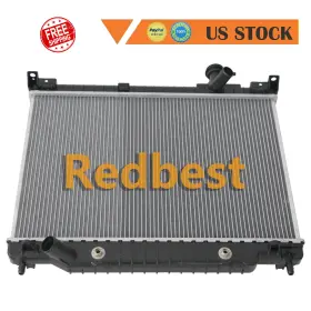 Redbest 652069417512 Core Alu Radiator For 2002-09 Chevy Trailblazer Ext Envoy Xl Xuv Rainier 4.2l L6