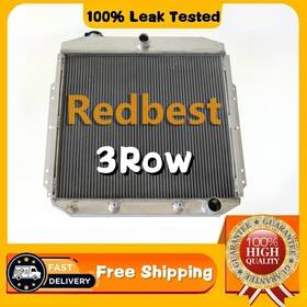 Redbest 8356 Cc8356 Cu8356 Dpi8356 3row Aluminum Radiator For 1953-1956 Ford Pickup Truck F100 F250 F350 Chevy