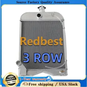 86551430 Redbest 8n8005 For Ford 8n&9n 2n Models With Cap Tractor 3rows Aluminum Radiator 86551430 Redbest 8n8005 For Ford 8n&9n 2n Models With Cap Tractor 3rows Aluminum Radiator