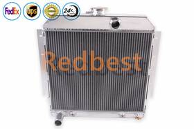 Redbest Cc64dt 3 Rows Aluminum Radiator Fits 1964 Plymouth Barracuda/valiant Base V8 Engine