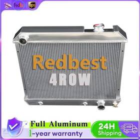 Redbest Rd033-7 4row Aluminum Radiator For 1963-66 Chevy C/k 10 20 30 Suburban Olds/pontiac #284