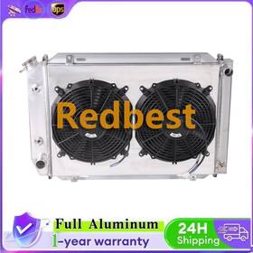 Redbest Rd071-8 3row Alu Radiator Shroud Fan For 79-93 Ford Mustang Foxbody 5.0l 2.3l At/mt #138