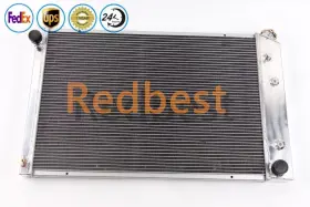 Rd077-8 Redbest 3row Aluminum Radiator For 1975-1987 1980 Chevy C10 C20 C30 K20 5.7l 7.4l Pickup