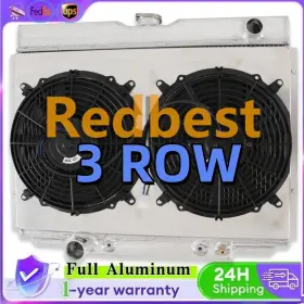 Rd249-4 Redbest For 67-70 Ford Mustang/mercury/fairlane /cougar Xr7 V8 Radiator Shroud Fan 3row