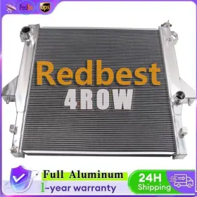 Rd306-2 Redbest 4row Alu Radiator For 2003-2010 Dodge Ram 2500/3500 5.9l 6.7l L6 Diesel Cc2711