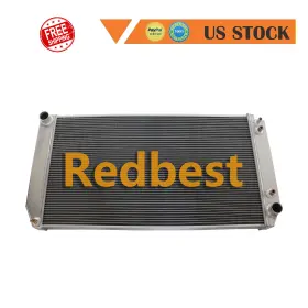 Rd311-2 Redbest For 1994-2002 98 Chevy C/k 1500 2500 3500 6.5l V8 3row Aluminum Radiator Cc1523