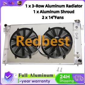 Redbest Rd330-4 For 1994-2002 Dodge Ram 1500/2500/3500 Pickup 3.7-5.9l 3row Radiator&shroud&fan