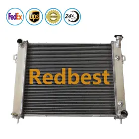 Rd348-3 Redbest 2row Aluminum Radiator For 1993-1997 Jeep Grand Cherokee 5.2l Automatic #1394