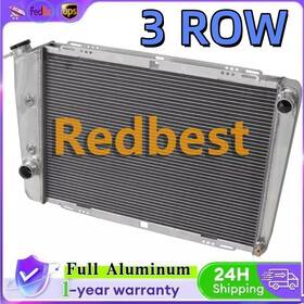Redbest Rd466-4 Cc6869 For 1968 69 Lincoln Continental 7.0l 7.5l 7.6l 3row All Aluminum Radiator