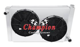 Reliable Radiator Rel-un28-ch Rel 28 Inch Wide 3 Row Universal Series Chevy Config 14 Fans Shroud