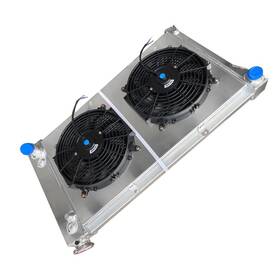 Sappp Cc369ss 4-row Radiator Shroud Fan For Chevrolet C/k C10 C20 C30 Gmc Pickup 1967-1972
