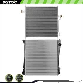 Scitoo Cb820834s01 Car Radiator And A/c Condenser Fits 2002-2003 Ford Explorer 4.0l 4821 2342