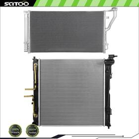 Scitoo Cb848209s01 Car New Radiator And A/c Condenser Kit Fits 2015 Kia Optima Sedan 4-door 2.0l L4
