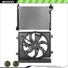 Scitoo Cb848248s01 Car Radiator And Cooling Fan Kit Fit For 2013 2014 15-2019 Nissan Sentra 1.8l L4