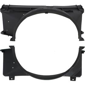 Shopautopartsnow 13878837 New Front Upper And Lower Radiator Fan Shroud For 88-99 Chevrolet Gmc C/k Series